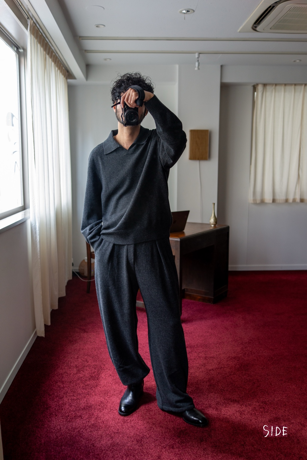 PURLAM WCA skipper knit polo